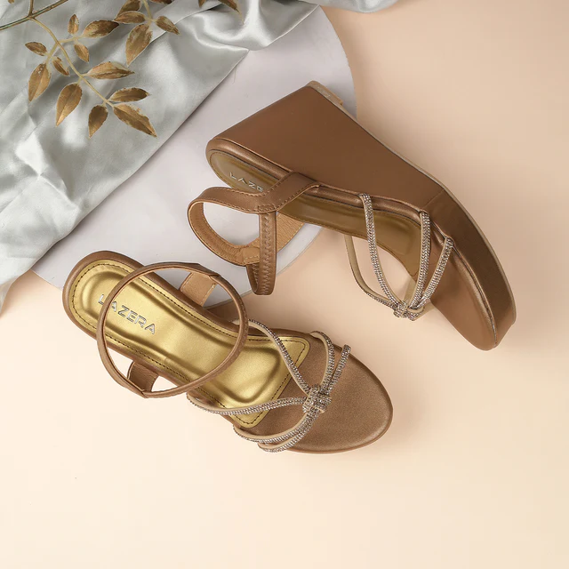 Women’s Strappy Wedge Party Sandals