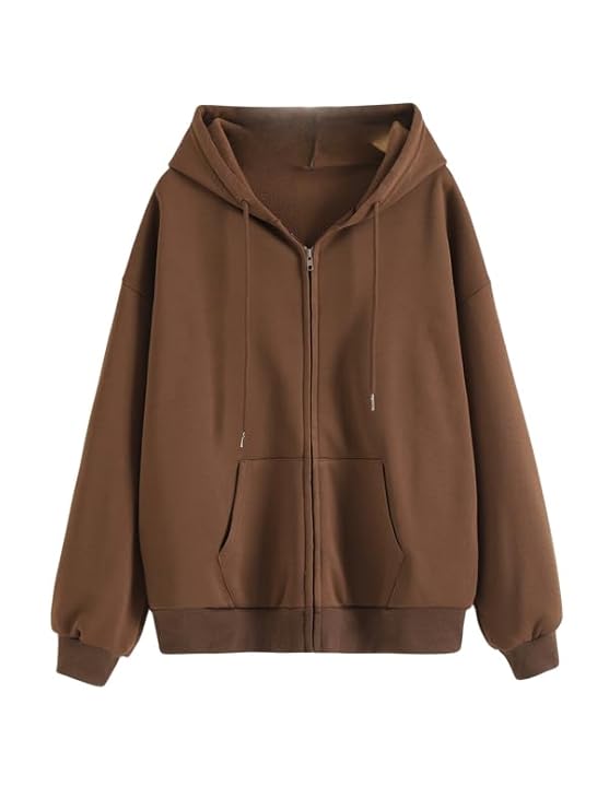 Women’s Polycotton Fleece Plain Full-Zip...