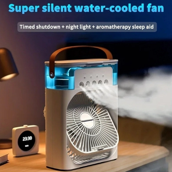 AC Cooler USB Rechargeable Air Cooler, 3...