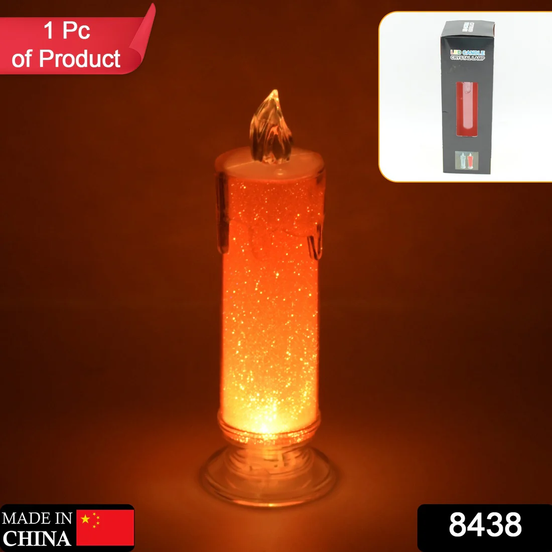Red LED Flameless Candles Battery Operat...
