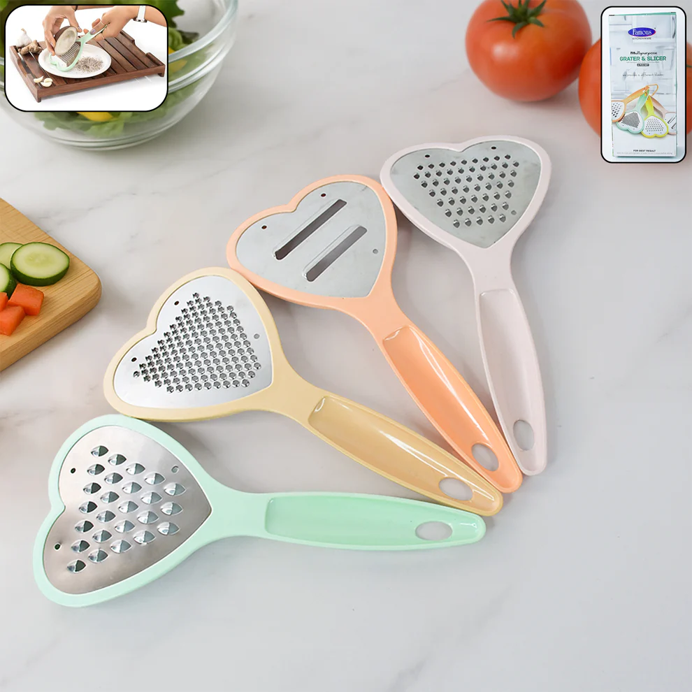 Heart Grater Set and Heart Grater Slicer...