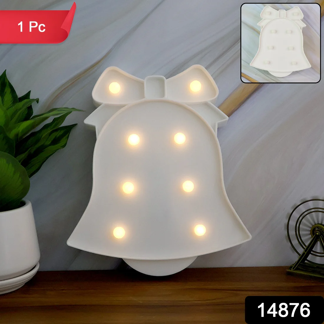 Bell Shaped LED Decorative Night Light (...