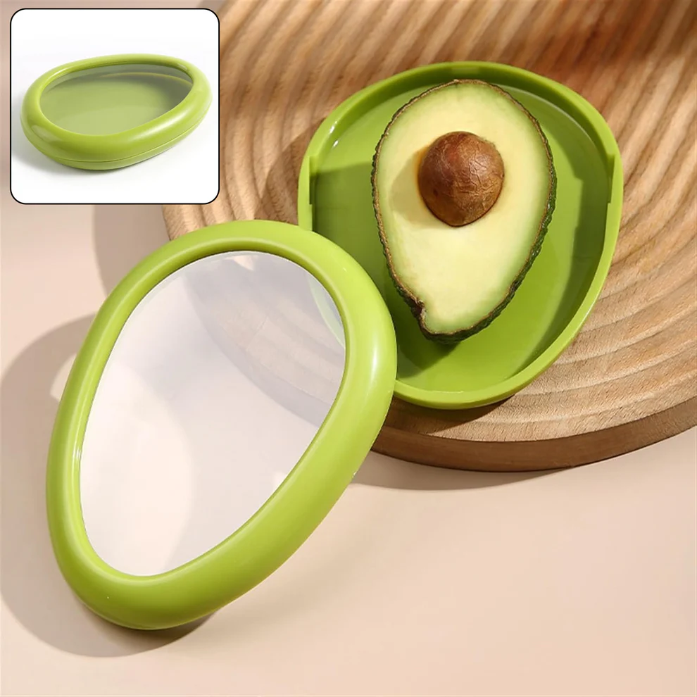 Green Oval Shape Vegetable Container Pre...
