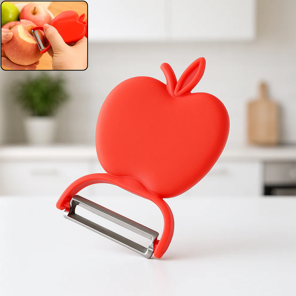 Apple Shaped Folding Peeler Vegetable Pe...