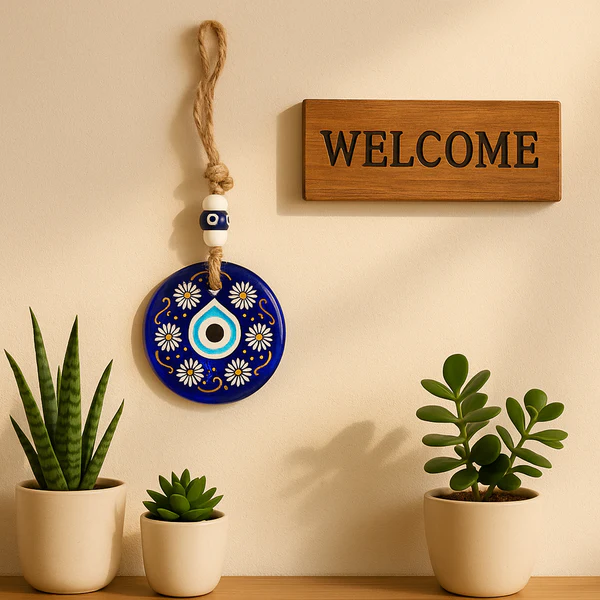 Decorative Evil Eye Wall Hanging Nazar P...