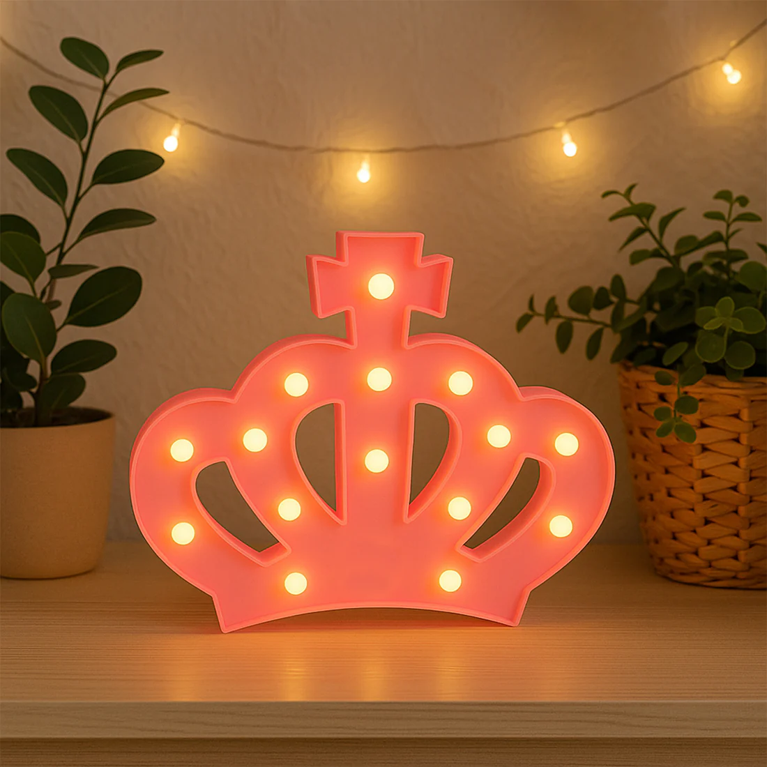 Crown Shape LED Decorative Night Light (...