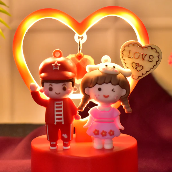 Cute Romantic Couple Love Showpiece with...