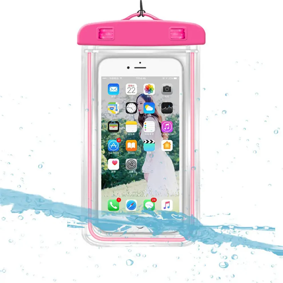 Waterproof Pouch Zip Lock Mobile Cover U...