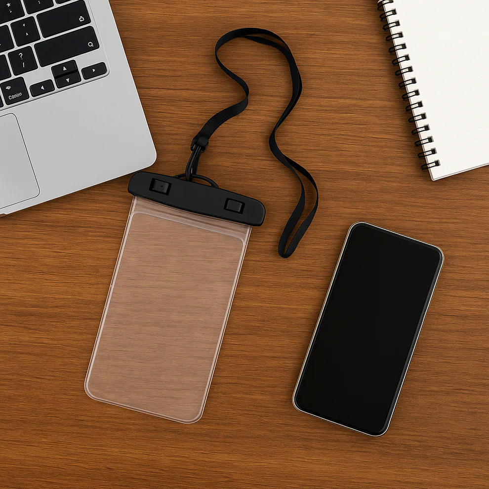 Mobile Cover Pouch Transparent Waterproo...