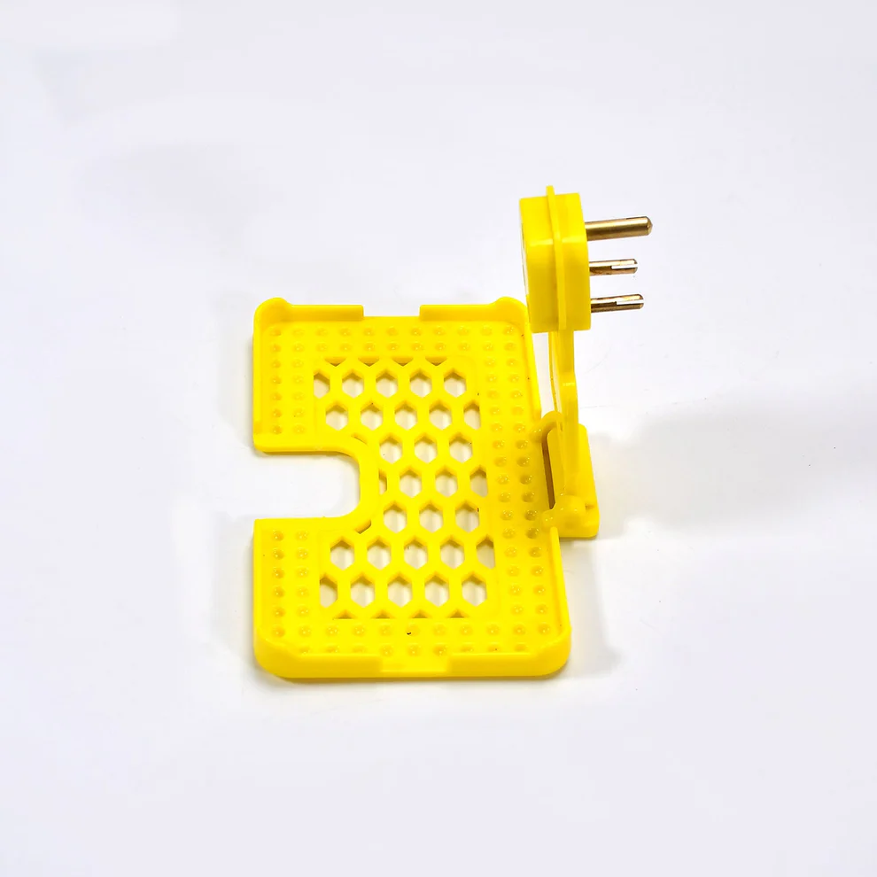Multi-Purpose Yellow Wall Holder Stand f...