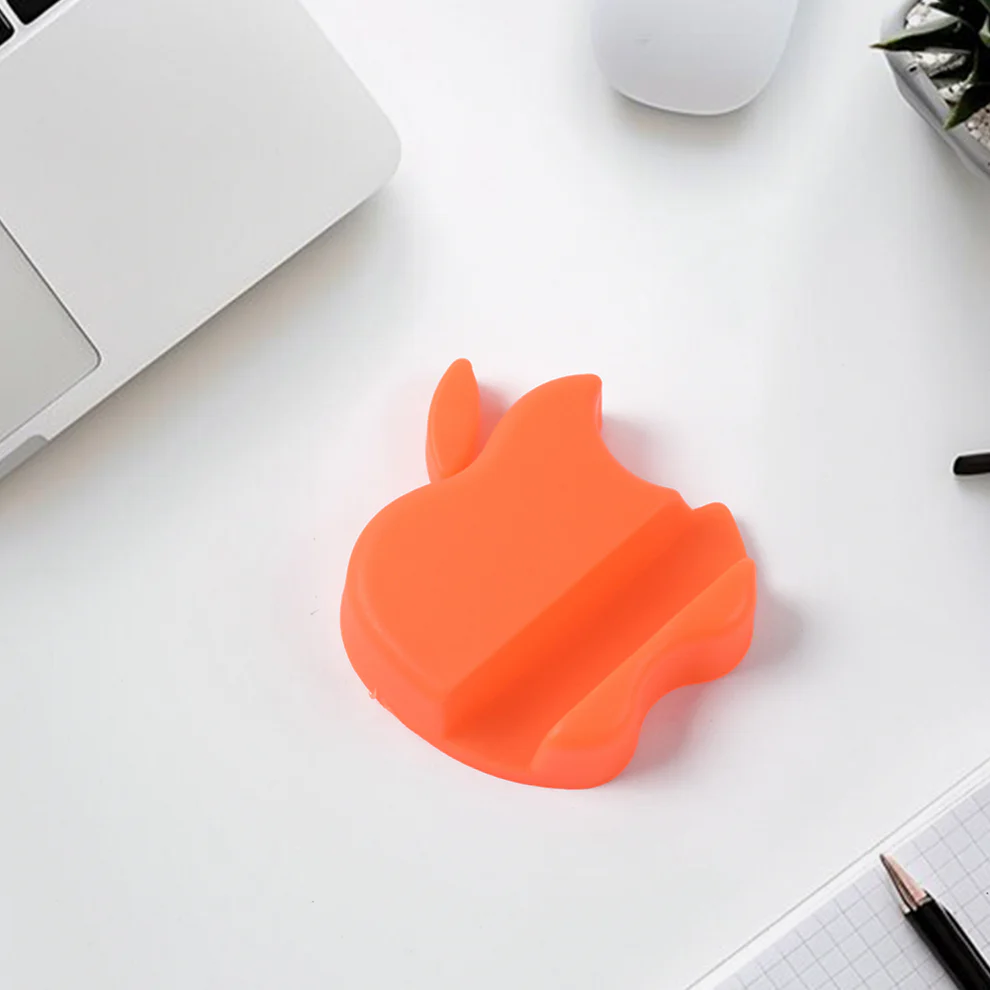 Apple-Shaped Plastic Mobile Phone Holder...