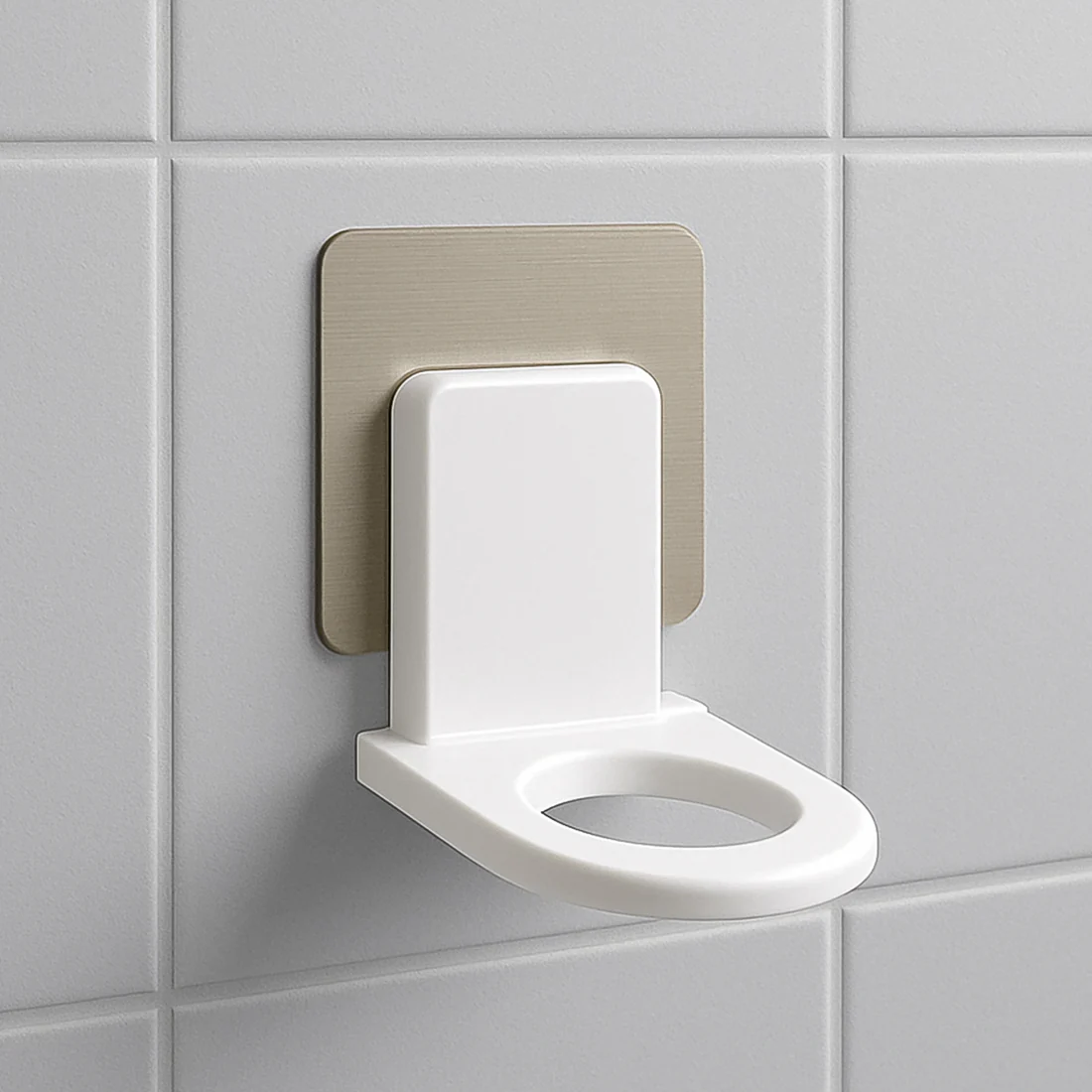 Wall-Mounted Adhesive Hook for Shampoo &...