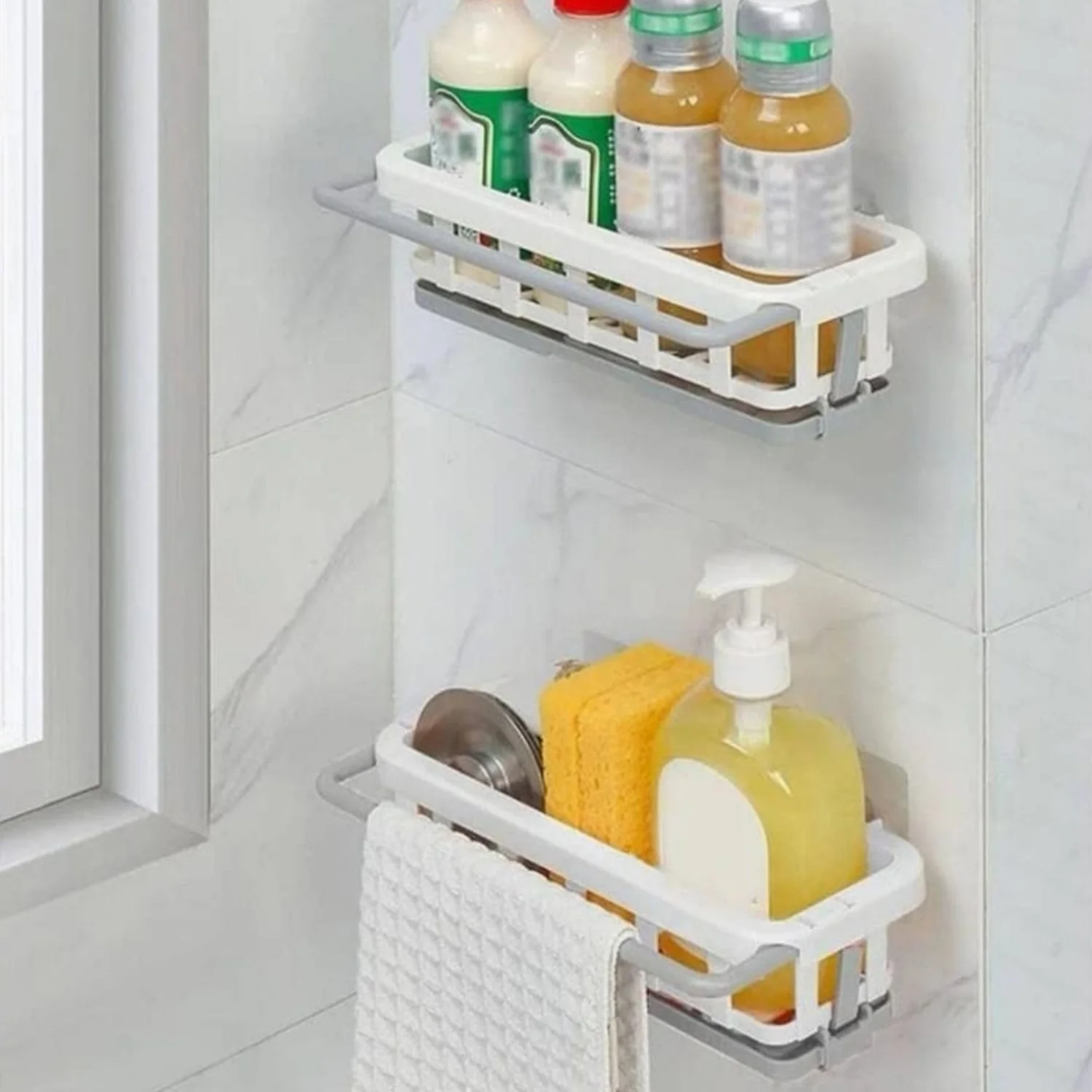 Multipurpose Platic Hanging Drain Rack R...