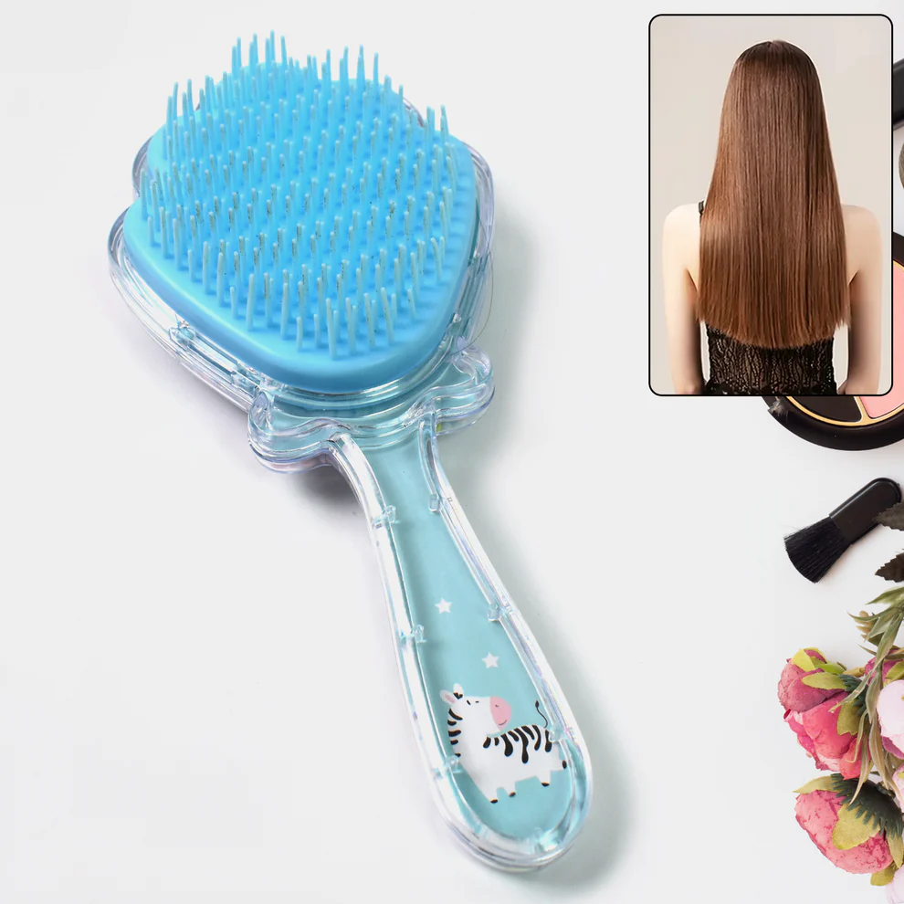Cartoon Hair Brush Massage Shower Comb B...