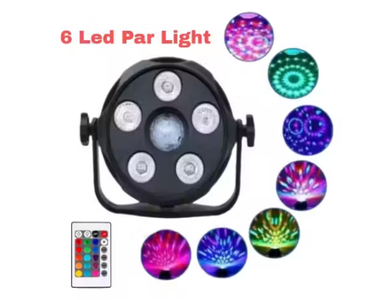 LIGHT 6 LED RGB Multi Colors Decorative...