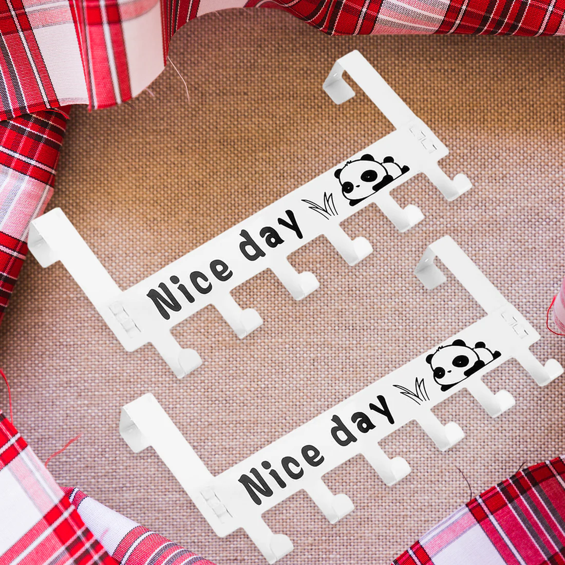 Heavy-Duty Carbon Steel Door Hook Hanger...