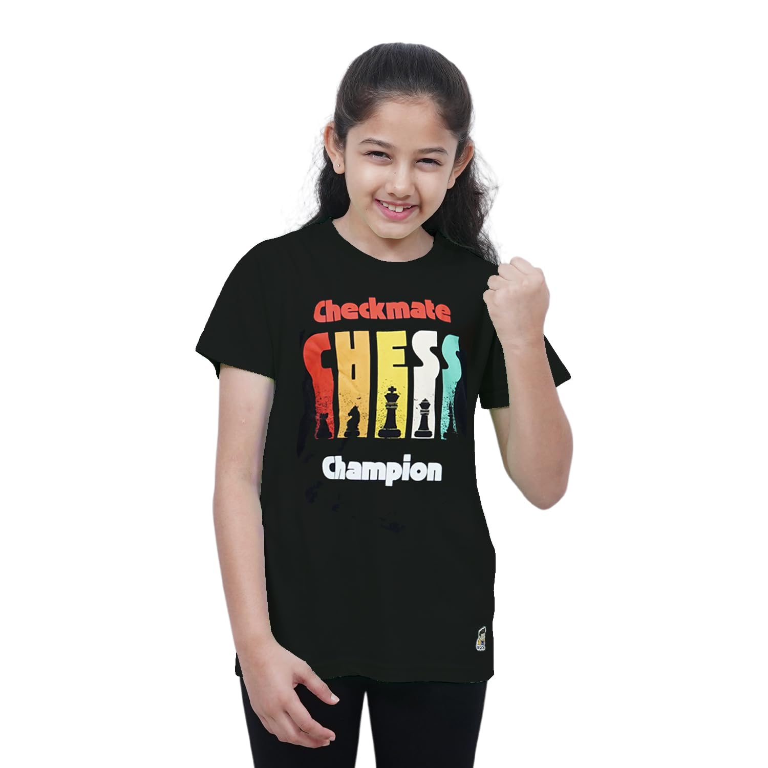 Unisex Kids’ T-Shirt | Light Green Check...