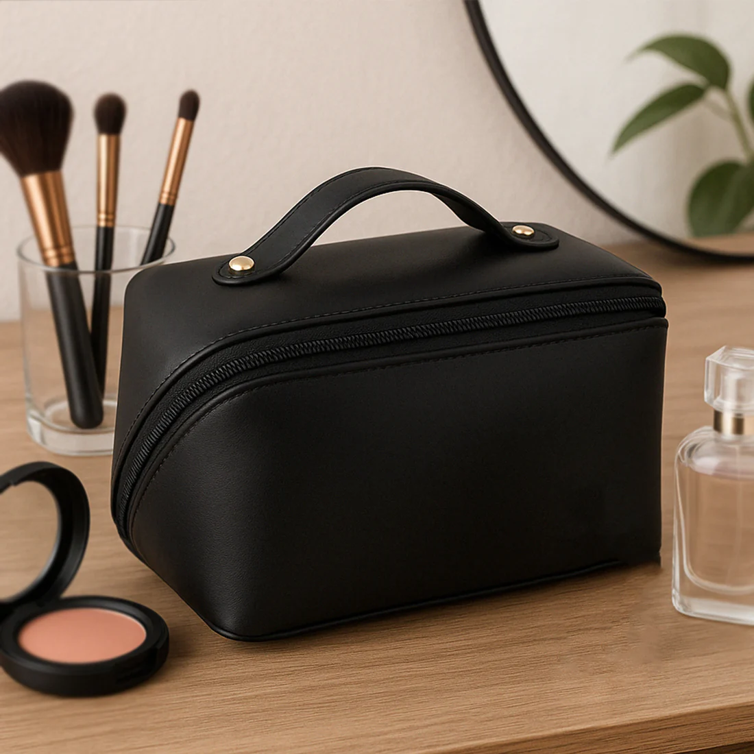Premium Travel Makeup & Toiletry Organiz...