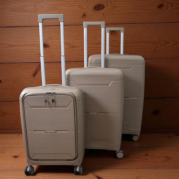Hard-Shell Trolley Luggage Bag (Set of 3...