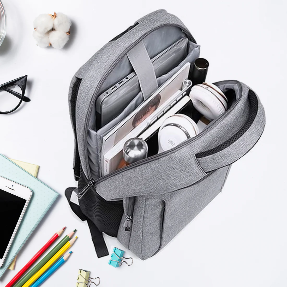 Laptop Bag With Adjustable Shoulder Stra...
