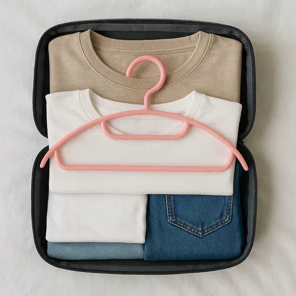 Ganesh Set of 6 Durable Plastic Cloth Ha...