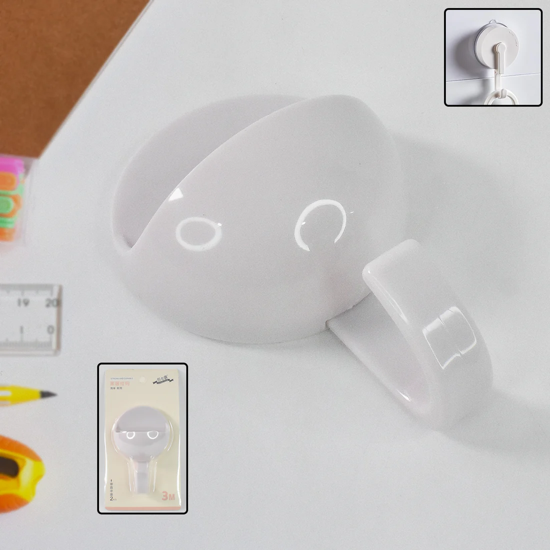 Multipurpose Strong&Hook Self-Adhesive h...