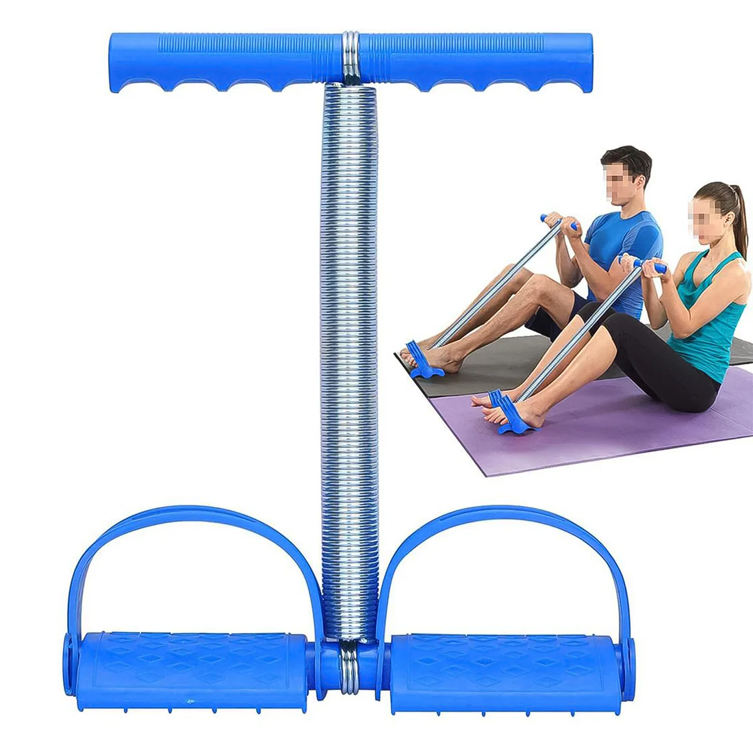 Spring Tension Pull Rope Resistance Band...