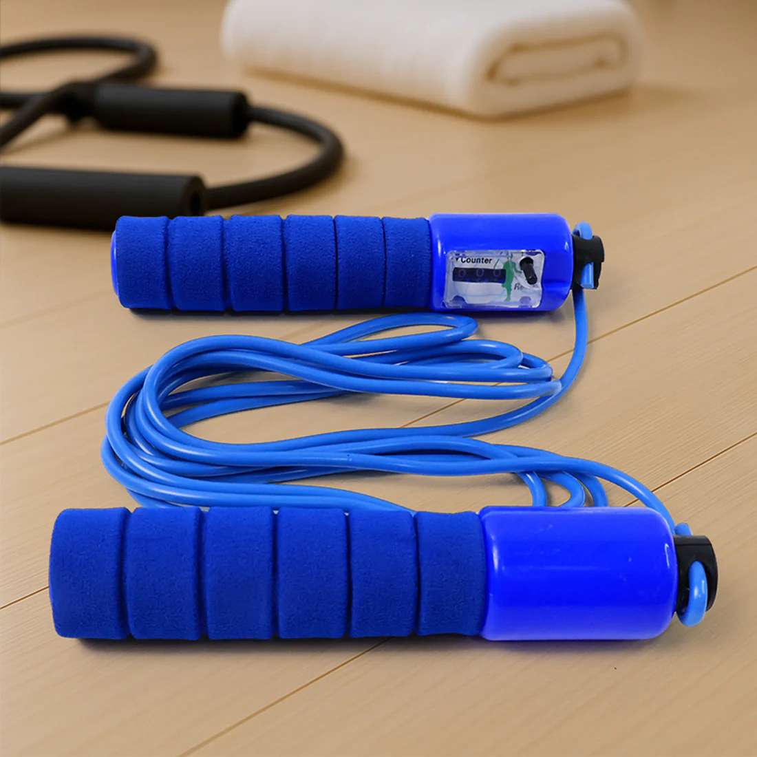 Adjustable Skipping Rope with Digital Ju...