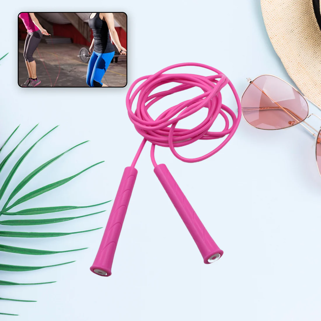 3m Plastic Adjustable Jump Rope: High-Sp...