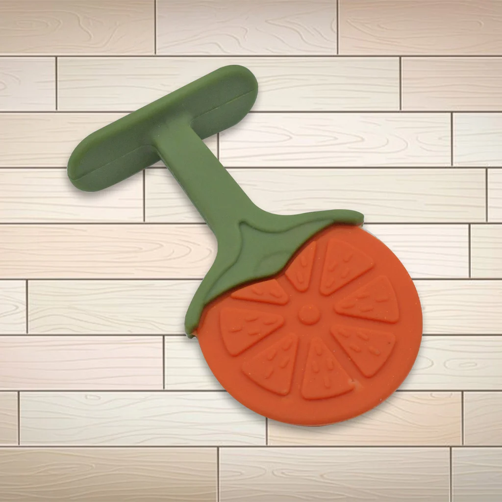 Silicone Fruit Teether Toy for Babies &...