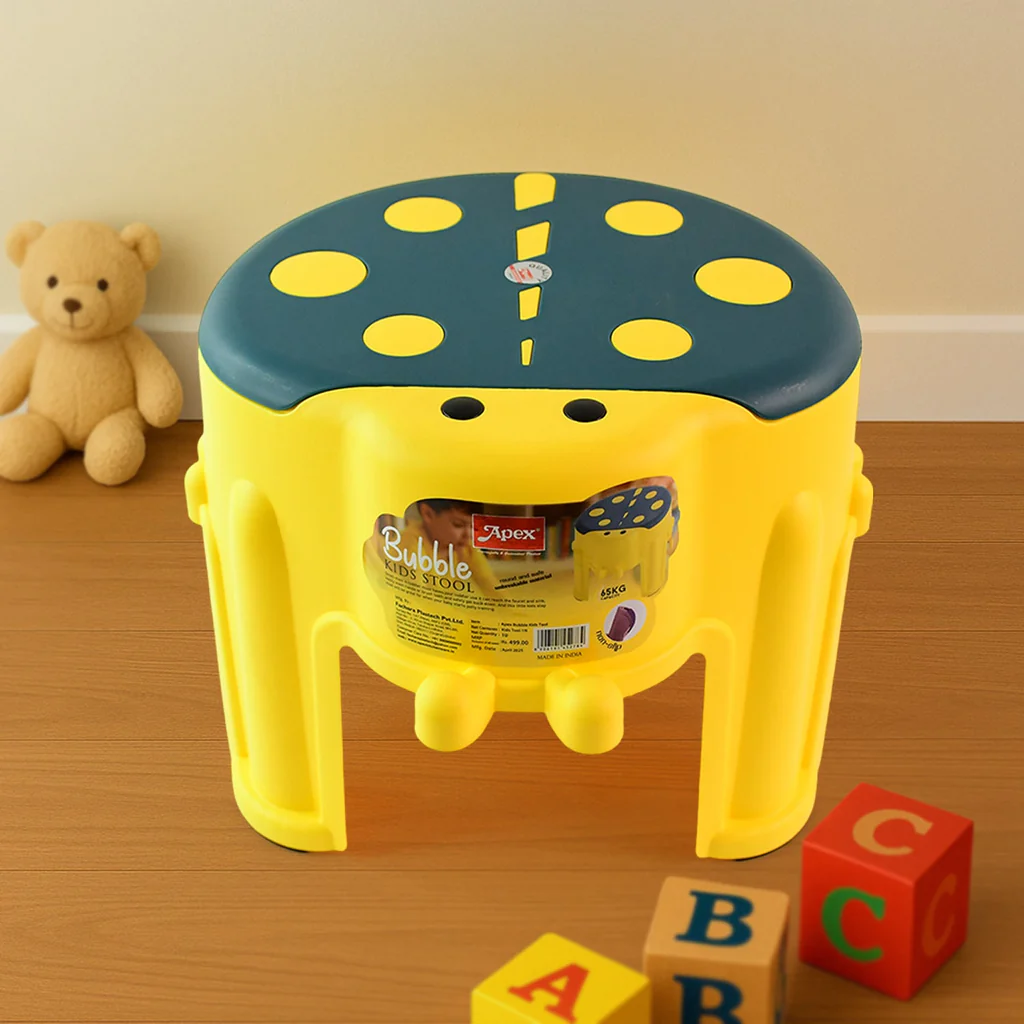 Apex Bubble Kids Stool | Durable Plastic...