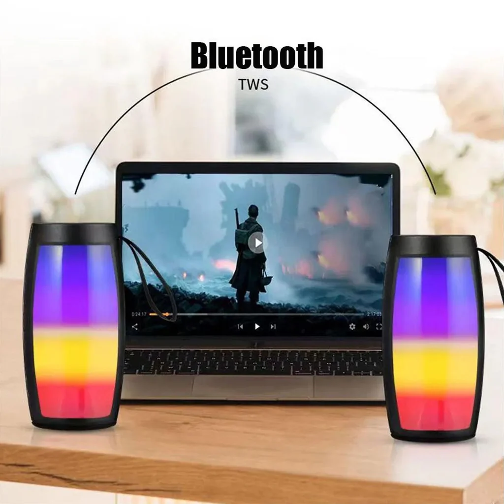 Wireless Bluetooth Speaker Disco light S...
