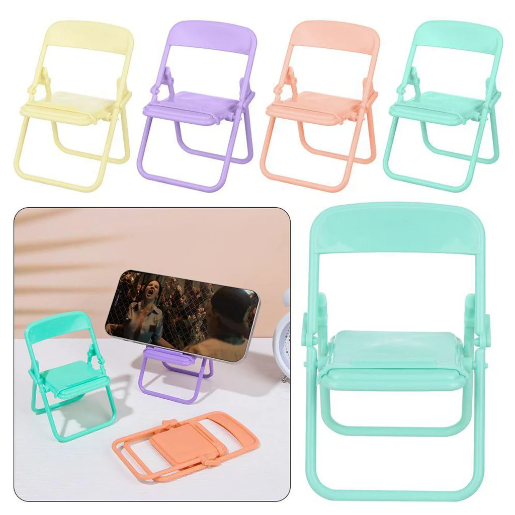 Chair-Shaped Mobile Stand – Stylish & St...