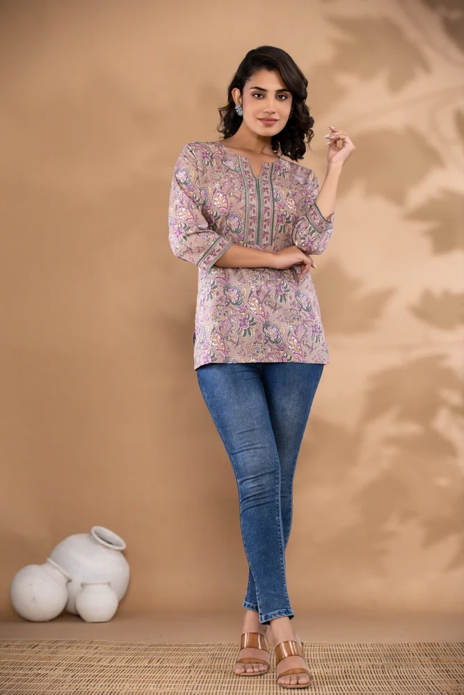 Cotton Short Kurti