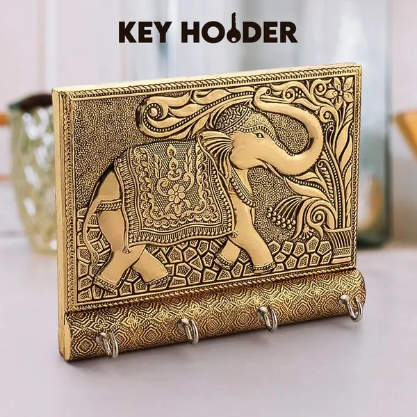 Wooden Key Holder for Home Decor Stylish...