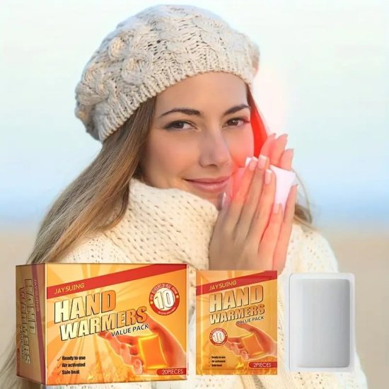 Hand Warmers Pack of 20 Pcs (10 Pairs) |...