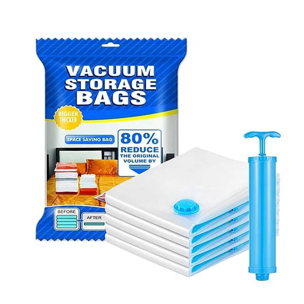Vacuum Storage Ziplock Compression Seale...