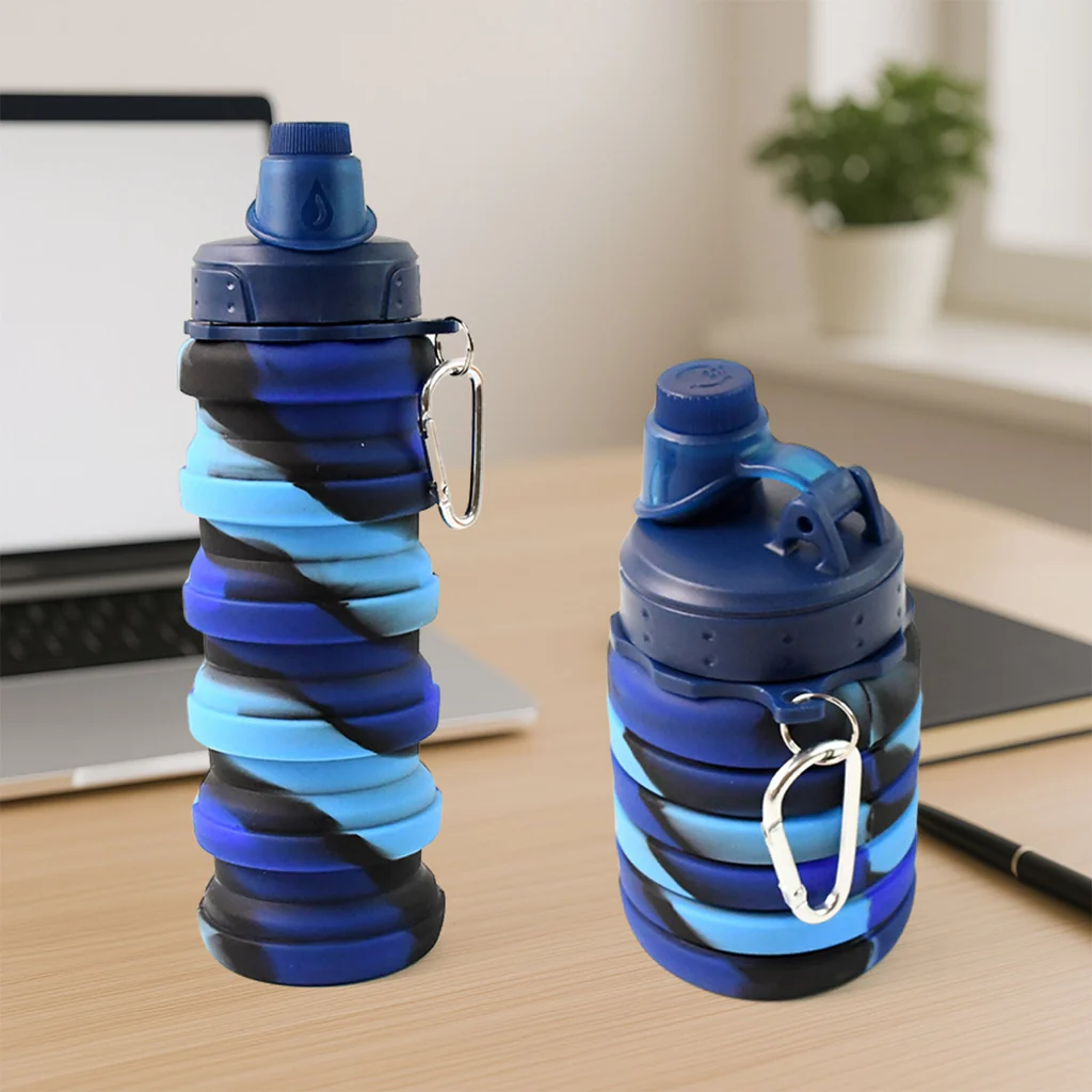 Silicone Foldable Water Bottle