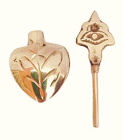 Brass Surmedani With Funnel/Kuppi And Surma Use In Eye's Makeup [Size-7-cm] Pack Of-1 Funnel, 2 Surma Packed,1 Brass Surmedani