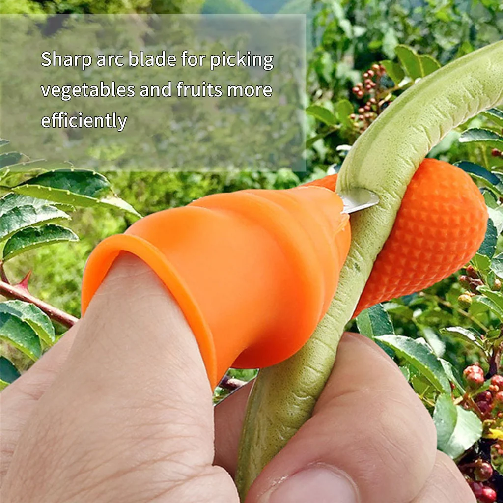 V Thumb Cutter with Box – Handy Peeler for Fruits & Vegetables, Kitchen Tool for Home & Office Use