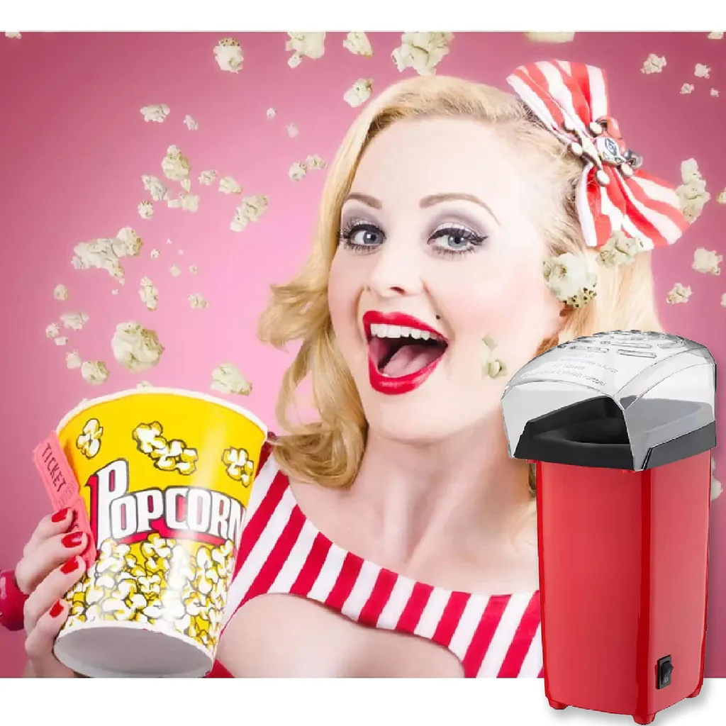 Electric Popcorn Maker Machine – Easy Snack Maker for Home Use