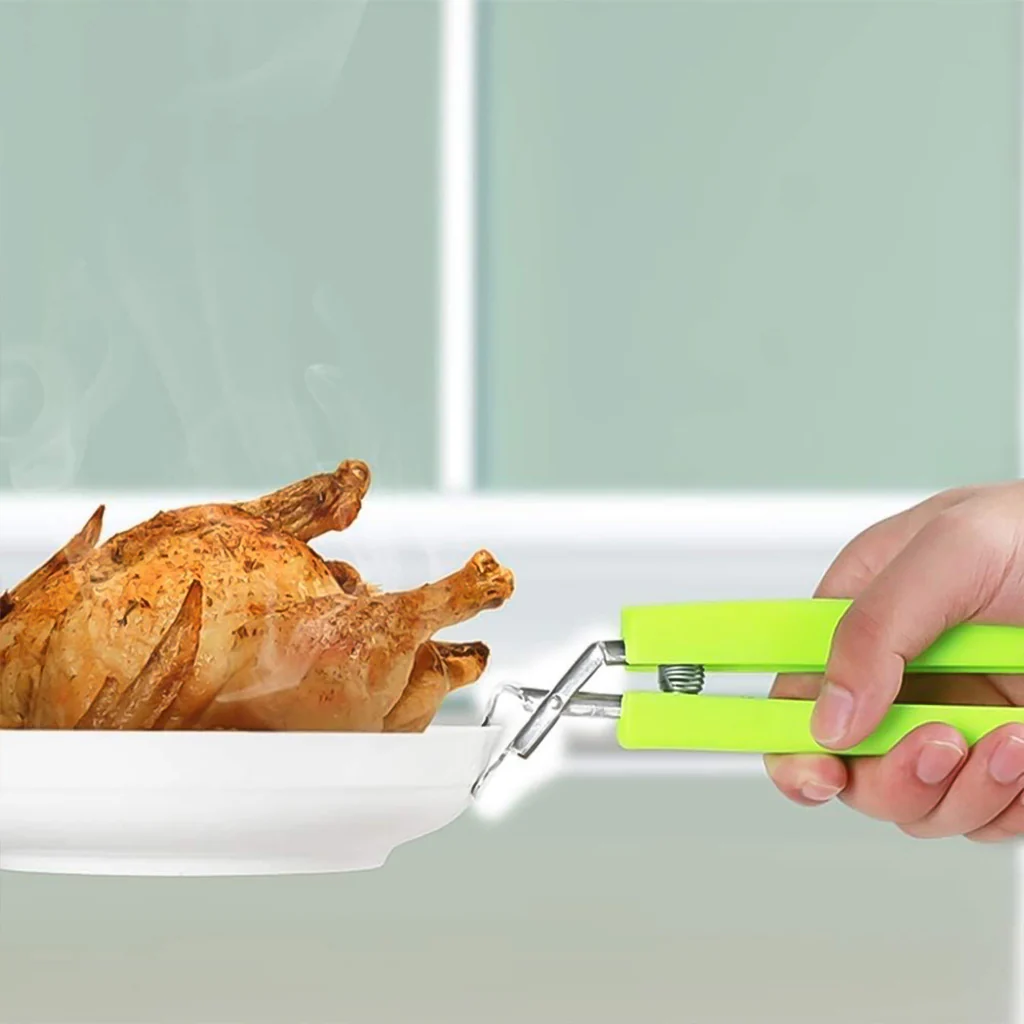 Kitchen Hot Plate Gripper, Stainless Steel Bowl Clip