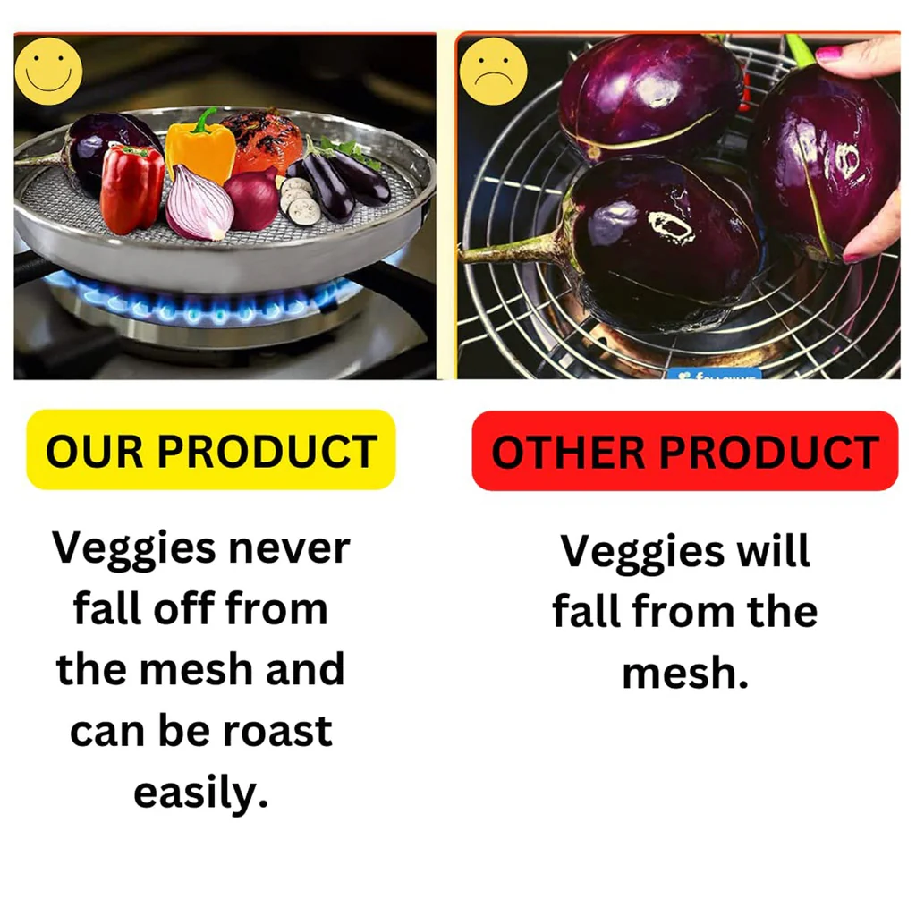 Steel Roaster Grill Jali For Tandoor & Chapati Roast Use