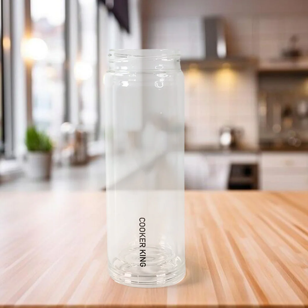 Double Wall Glass Infuser Tea Mug