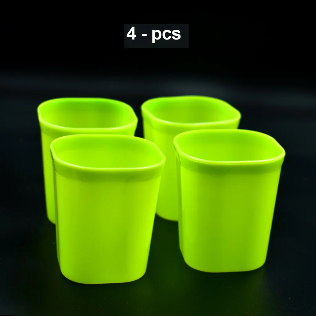 Plastic Drinking Glass Set For Drinking Milk Water Juice