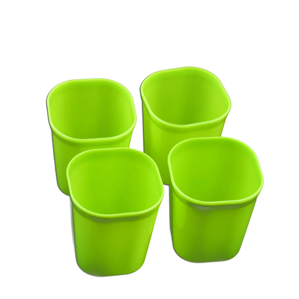 Plastic Drinking Glass Set For Drinking Milk Water Juice