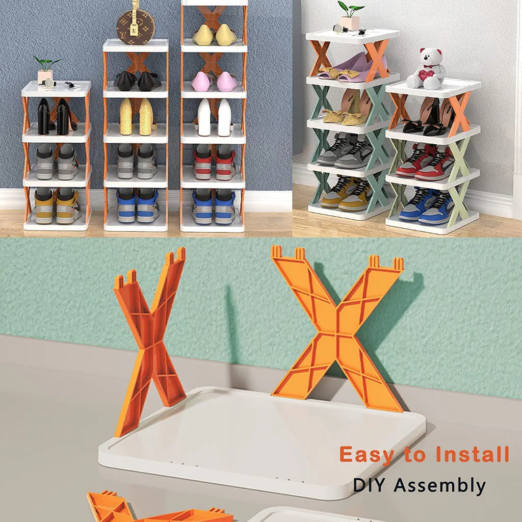 5-Layer Shoe Rack for Small Spaces & Easy Storage