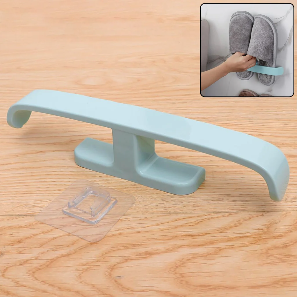 Bathroom Towel Slipper Hanging Rack Self...