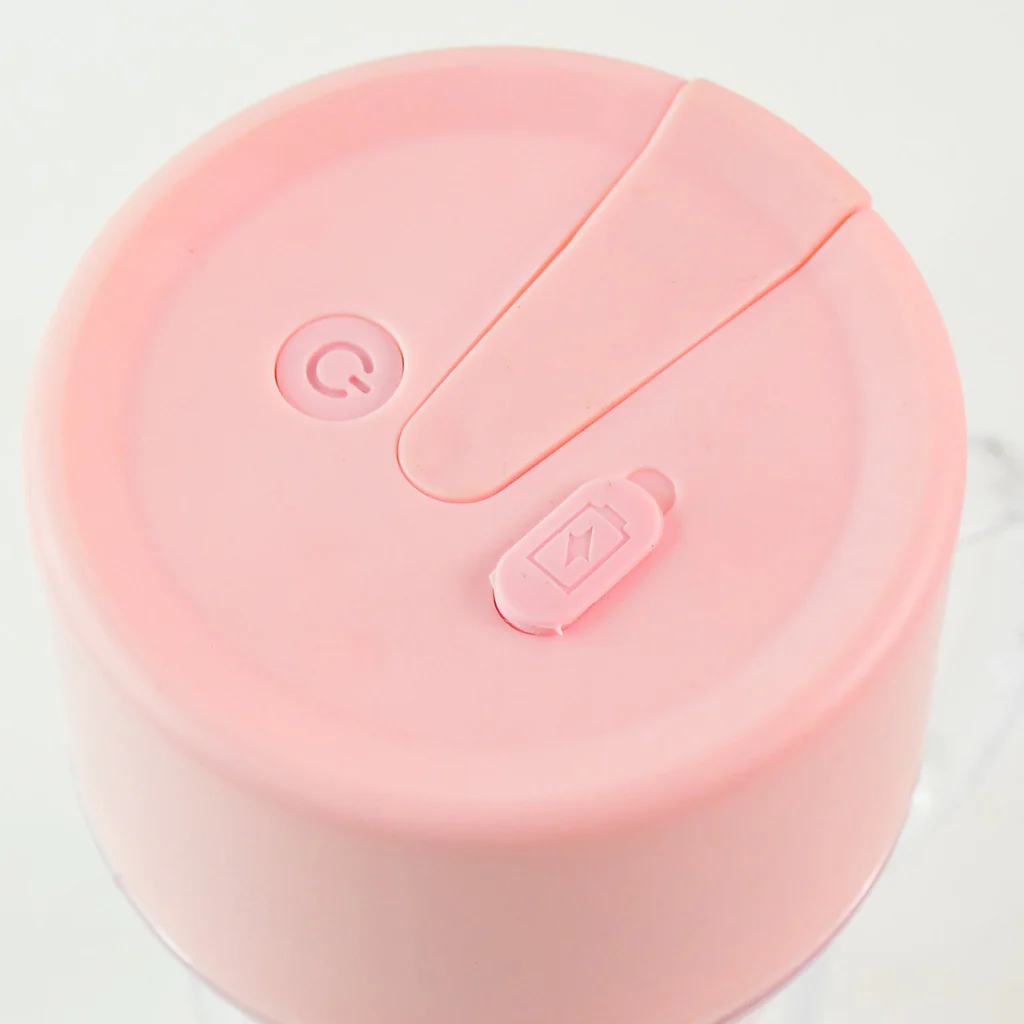 Portable Crusher Juicer With Handle & Straw, USB Rechargeable Multi Blades