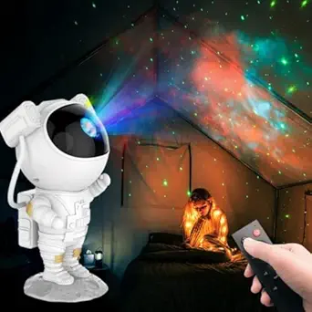 Astronaut Galaxy Projector with Remote C...
